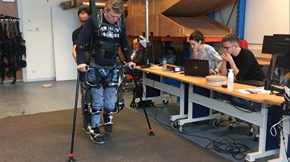 Symbitron+ Exoskeleton team